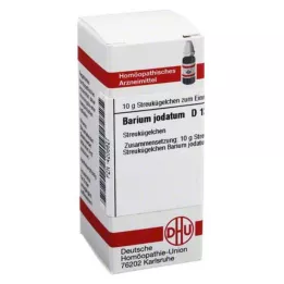 BARIUM JODATUM D 12 kugler, 10 g