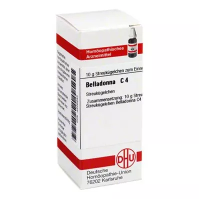 DHU Belladonna C 4 kugler, 10 g