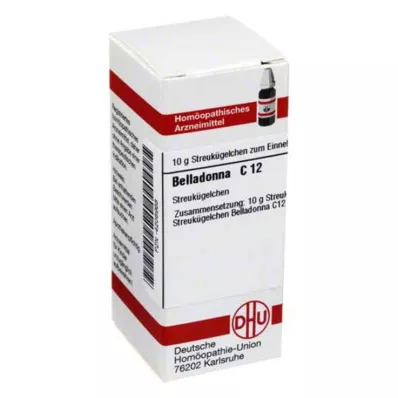 DHU Belladonna C 12 kugler, 10 g