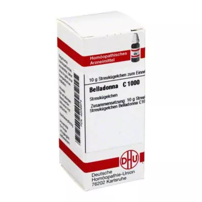 DHU Belladonna C 1000 kugler, 10 g