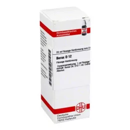 BORAX D 12 fortynding, 20 ml