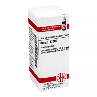 DHU Borax C 200 kugler, 10 g
