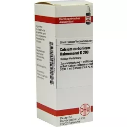 CALCIUM CARBONICUM Hahnemanni D 200 Fortynding, 20 ml