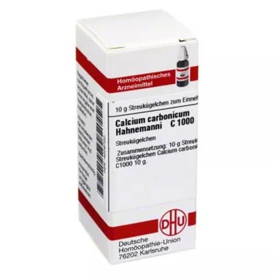 CALCIUM CARBONICUM Hahnemanni C 1000 kugler, 10 g