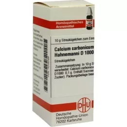 CALCIUM CARBONICUM Hahnemanni D 1000 kugler, 10 g