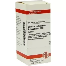 CALCIUM CARBONICUM Hahnemanni C 30 Tabletter, 80 stk