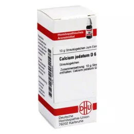 CALCIUM JODATUM D 6 kugler, 10 g