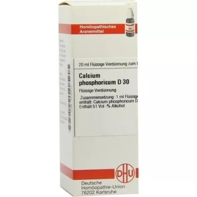 CALCIUM PHOSPHORICUM D 30 fortynding, 20 ml