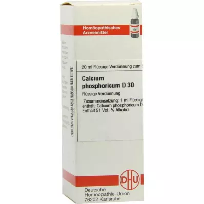 DHU Calcium phosphoricum D 30 fortynding, 20 ml