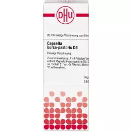 CAPSELLA BURSA pastoris D 3 fortynding, 20 ml