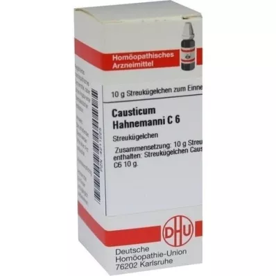 CAUSTICUM HAHNEMANNI C 6 kugler, 10 g