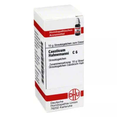 CAUSTICUM HAHNEMANNI C 6 kugler, 10 g
