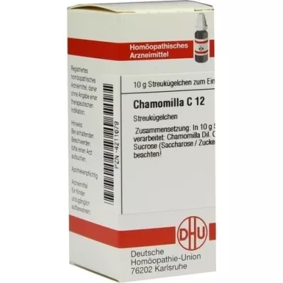 CHAMOMILLA C 12 kugler, 10 g