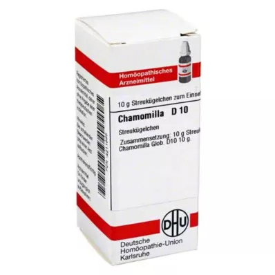 CHAMOMILLA D 10 kugler, 10 g