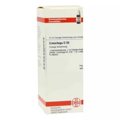 CIMICIFUGA D 30 fortynding, 50 ml