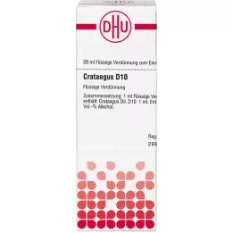 CRATAEGUS D 10 fortynding, 20 ml