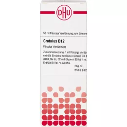 CROTALUS D 12 fortynding, 50 ml