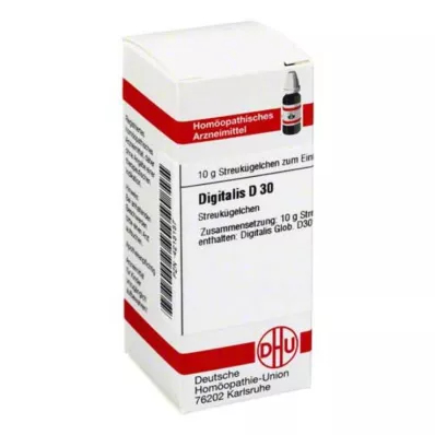 DIGITALIS D 30 kugler, 10 g