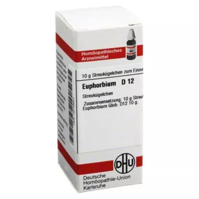 DHU Euphorbium D 12 kugler, 10 g