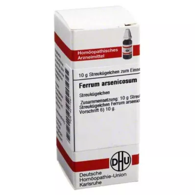 FERRUM ARSENICOSUM D 12 kugler, 10 g