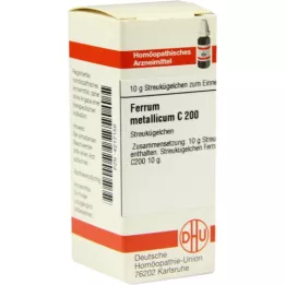 FERRUM METALLICUM C 200 kugler, 10 g