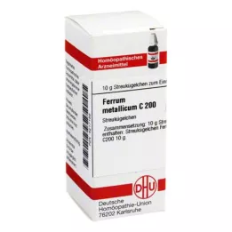 FERRUM METALLICUM C 200 kugler, 10 g