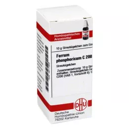 FERRUM PHOSPHORICUM C 200 kugler, 10 g