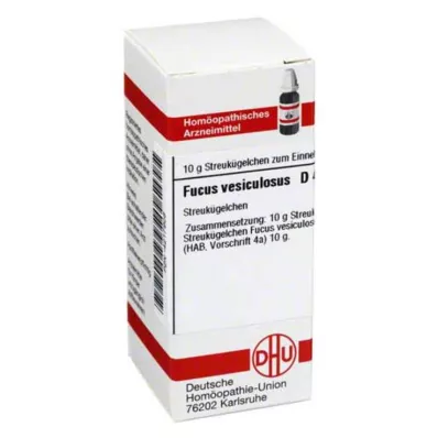 DHU Fucus vesiculosus D 4 kugler, 10 g
