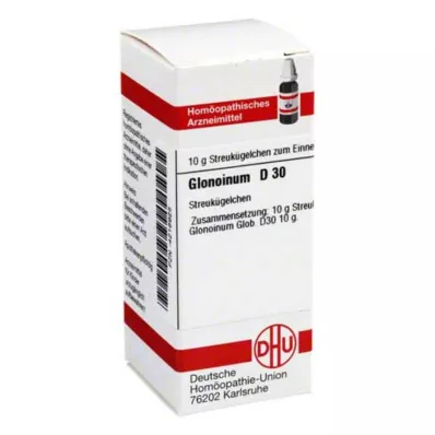 DHU Glonoinum D 30 kugler, 10 g