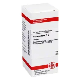 HAPLOPAPPUS D 6 tabletter, 80 kapsler