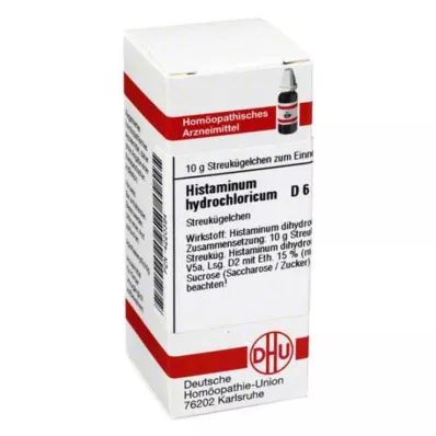 HISTAMINUM hydrochloricum D 6 kugler, 10 g
