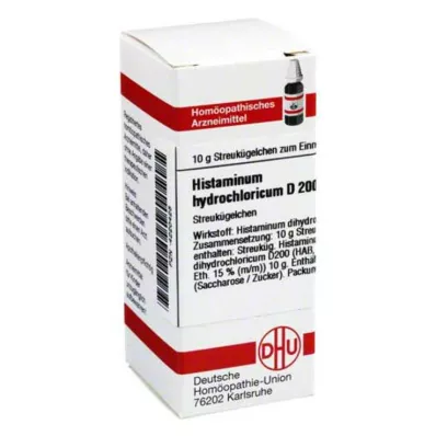 HISTAMINUM hydrochloricum D 200 kugler, 10 g