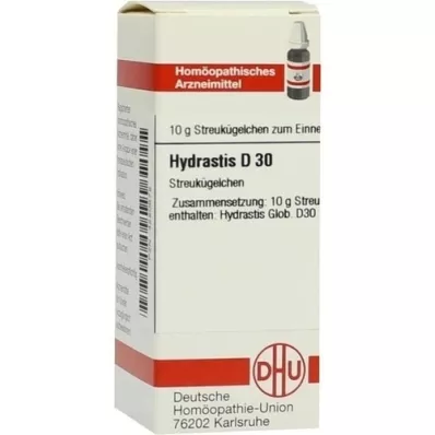 HYDRASTIS D 30 kugler, 10 g