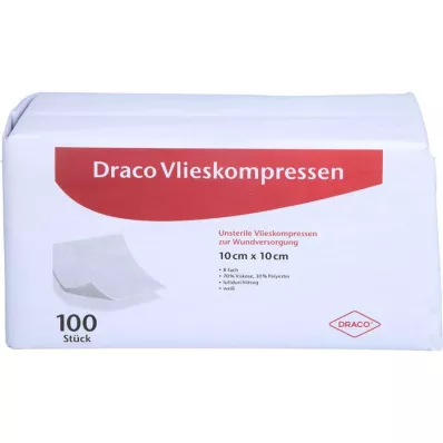 VLIESKOMPRESSEN usteril 10x10 cm 8x, 100 stk