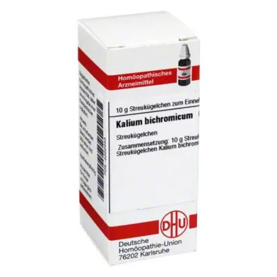 KALIUM BICHROMICUM C 6 kugler, 10 g KALIUM BICHROMICUM C 6 kugler, 10 g