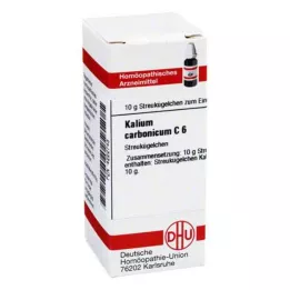 KALIUM CARBONICUM C 6 kugler, 10 g