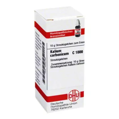DHU Kalium carbonicum C 1000 kugler, 10 g