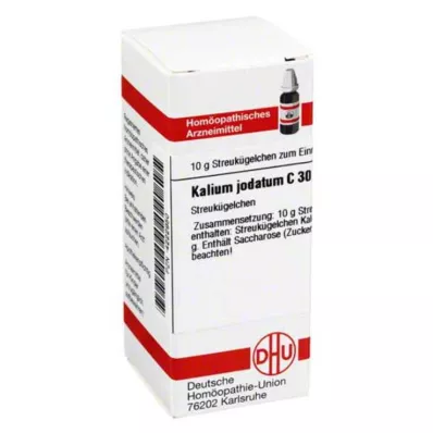 KALIUM JODATUM C 30 kugler, 10 g KALIUM JODATUM C 30 kugler, 10 g