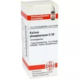 KALIUM PHOSPHORICUM D 30 kugler, 10 g