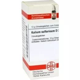 KALIUM SULFURICUM D 30 kugler, 10 g