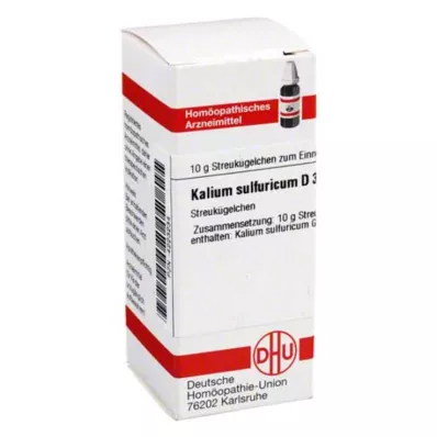 KALIUM SULFURICUM D 30 kugler, 10 g
