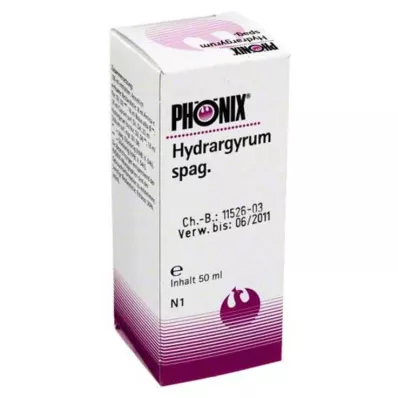 PHÖNIX HYDRARGYRUM spag. blanding, 50 ml