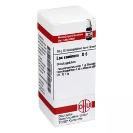 LAC CANINUM D 6 kugler, 10 g