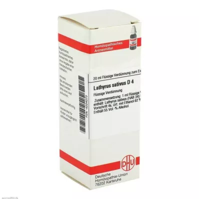LATHYRUS SATIVUS D 4 fortynding, 20 ml