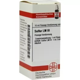 SULFUR LM III Fortynding, 10 ml