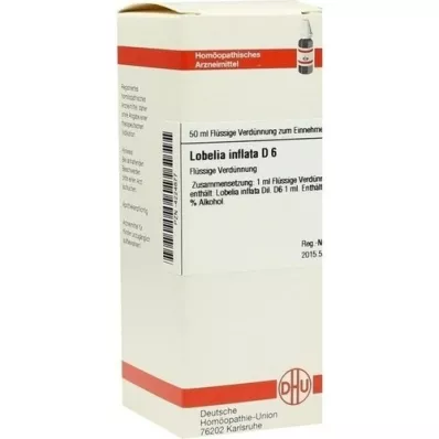 LOBELIA INFLATA D 6 fortynding, 50 ml