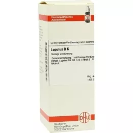 LUPULUS D 6 fortynding, 50 ml