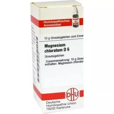 MAGNESIUM CHLORATUM D 6 kugler, 10 g