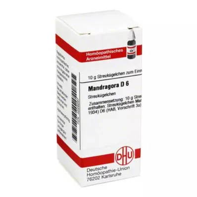 MANDRAGORA D 6 kugler, 10 g