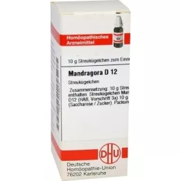 MANDRAGORA D 12 kugler, 10 g